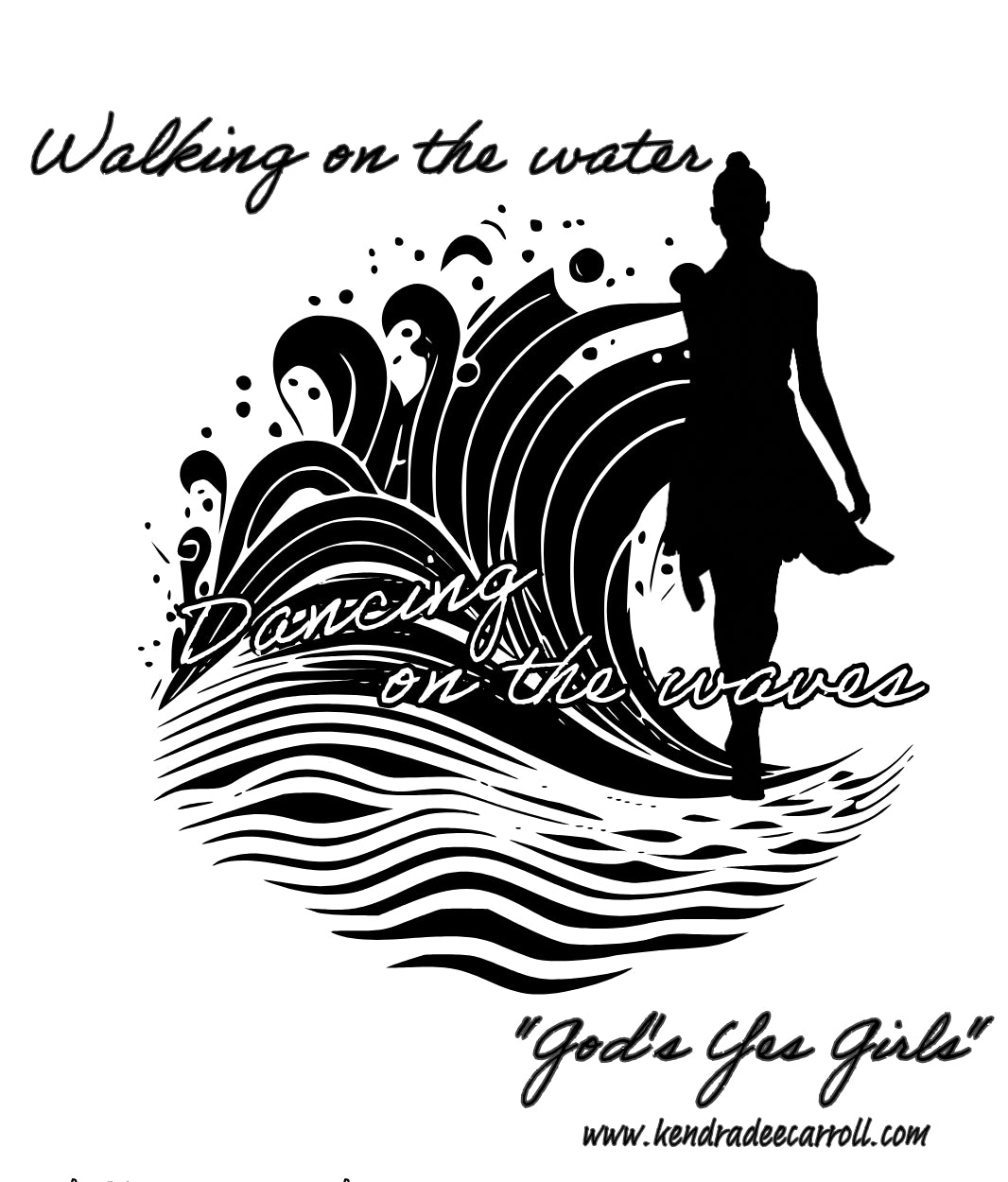 Dancing on the waves sweatshirt